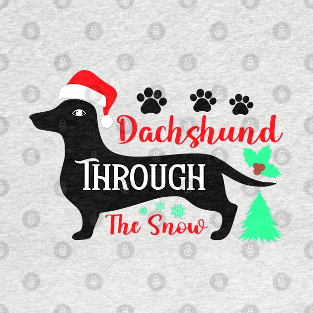 Dachshund Through The Snow by VisionDesigner